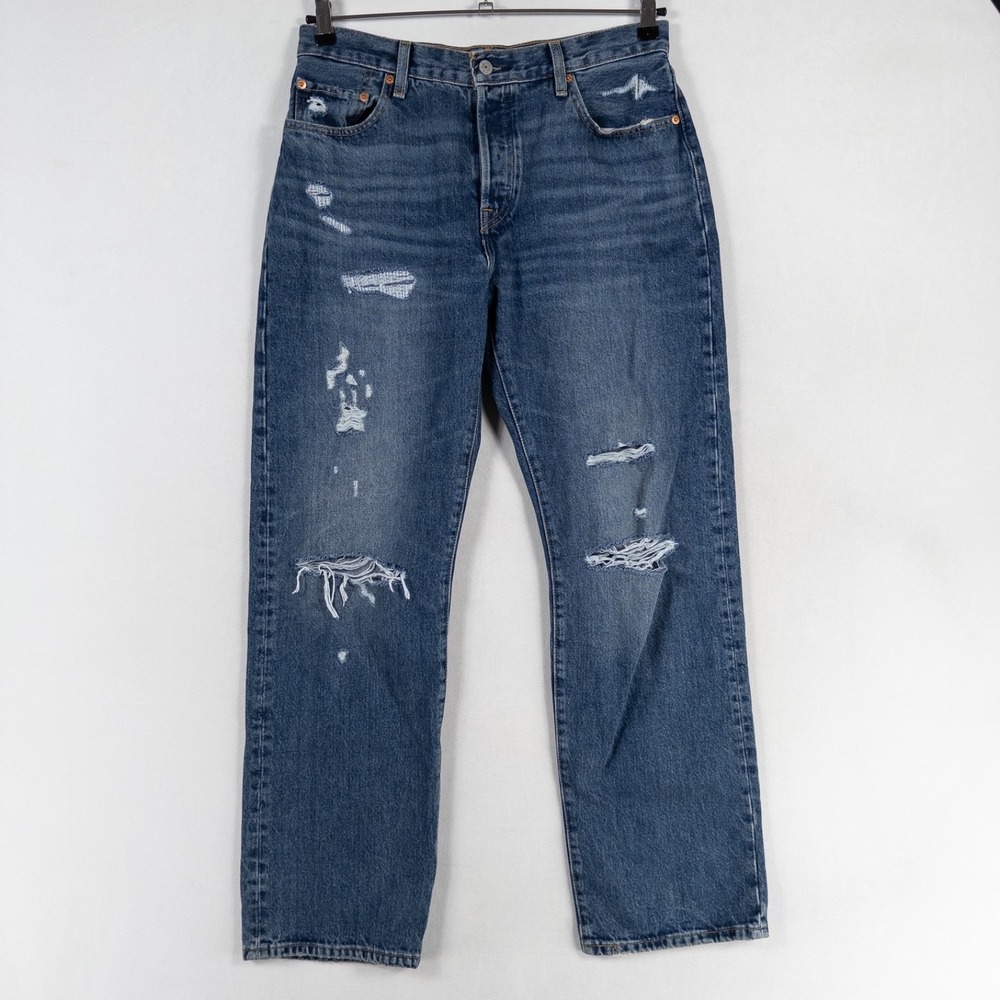 Levi's 501 Blue Straight Leg Women's Jeans size 29